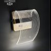 Curved Acrylic LED Wall Light