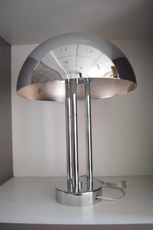 DSC_0702 Retro Chrome Dome Desk Lamp