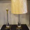 Luxury Crystal & Gold Table Lamp Set – Modern Cone Base_Pair