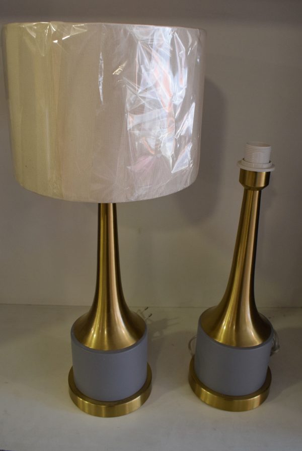 Two-Tone Modern Table Lamp