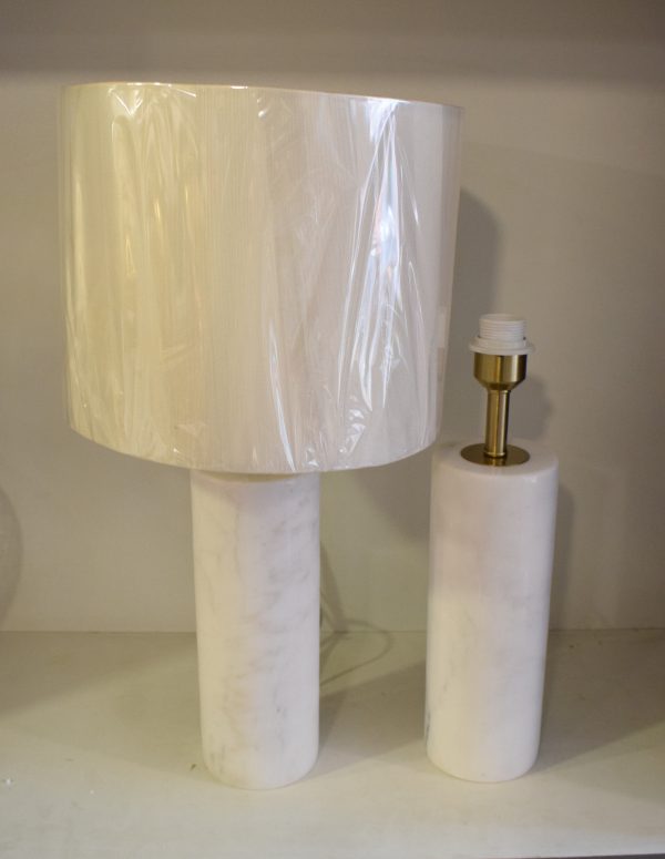 DSC_1084 Minimalist White Marble Table Lamps
