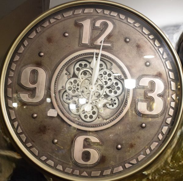 Vintage Gear Wall Clock