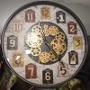 Vintage Steampunk Gear Wall Clock