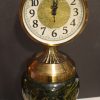 Luxury Vintage Pedestal Table Clock