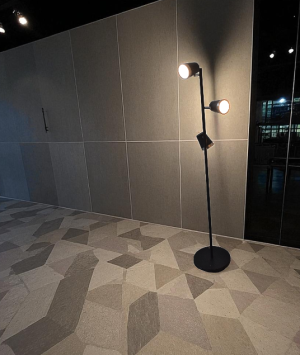 Modern Triple-Head LED Floor Lamp