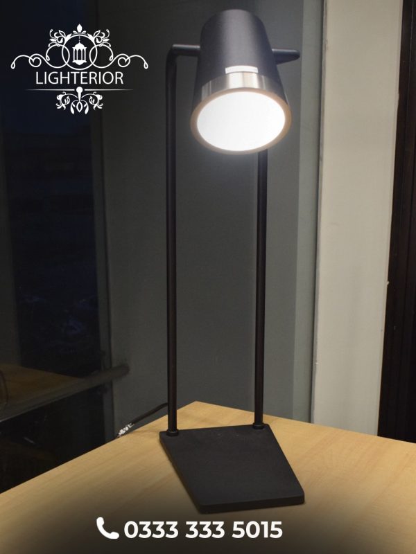 Contemporary Black LED Desk Lamp