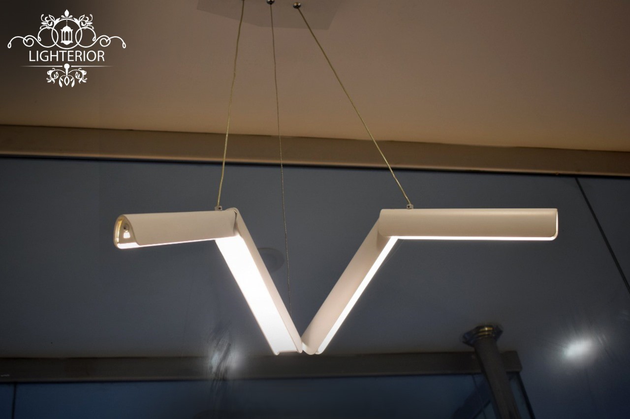 Halo Ring Linear LED Hanging Light