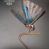 Art Glass Mosaic Butterfly Table Lamp