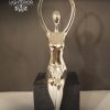 Silver Serenity Goddess Sculpture