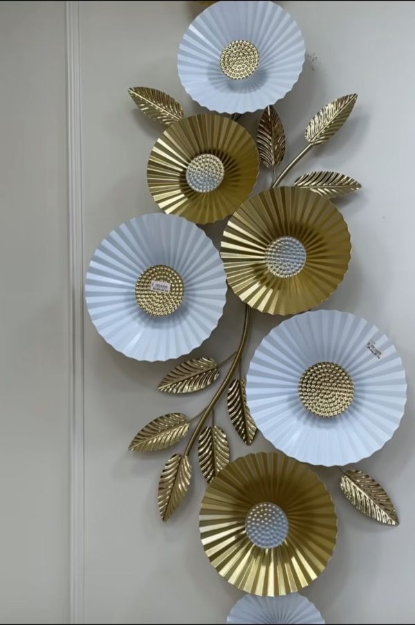 WhatsApp Image 2025-08-11 at 8.02.09 AM (1) Metallic Floral Wall Art
