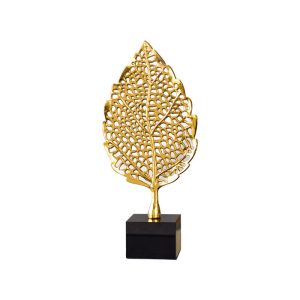 WhatsApp Image 2025-08-11 at 8.02.17 AM Golden Leaf Metal Sculpture