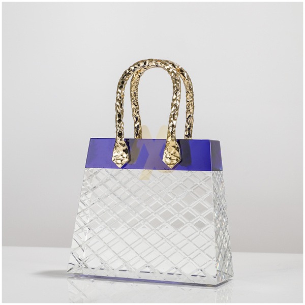 Crystal Handbag Sculpture